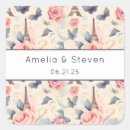Search for eiffel tower wedding stickers Elegant