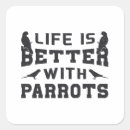Search for pet bird stickers Tropical