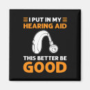 Search for hearing aide magnets This