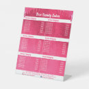 Search for salon templates price lists Customer