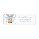 Search for twin baby shower return address labels For her