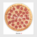 Search for large pizza stickers Italian