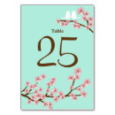 Search for cherry blossom wedding table cards Sakura