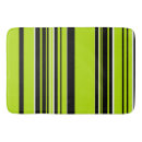 Search for lime green bath mats Stripes