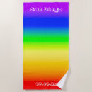 Search for flag beach towels Rainbow