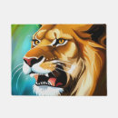 Search for lion doormats Portrait