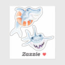 Search for swim art stickers Shark