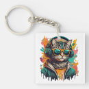 Search for headphones key rings Cat