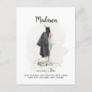 Search for girl graduation cards Watercolor