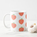 Search for peach fruit mugs Food