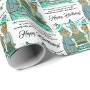 Search for senior gift wrap Birthday