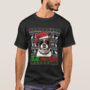 Search for boston terrier christmas tshirts Funny