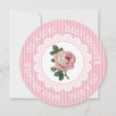 Search for vintage baby girl shower invitations Its a girl