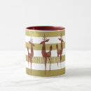 Search for gold reindeer mugs Modern