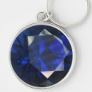 Search for september round key rings Sapphire