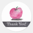Search for apple thank you stickers Back to school