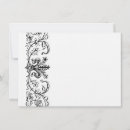 Search for fleur de lis thank you cards Black
