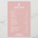 Search for hair stylist price lists Scissors