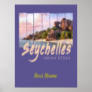 Search for seychelles travel posters Beach