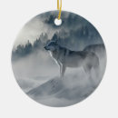 Search for arctic wolf christmas tree decorations Winter