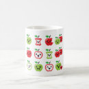Search for kawaii apple mugs Red