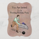 Search for bowlers invitations Party