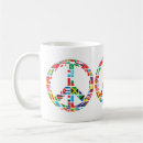 Search for peace mugs World