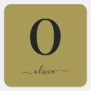 Search for square monogram stickers Stylish