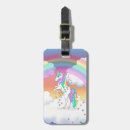 Search for unicorn luggage tags Colourful