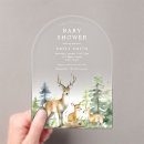 Search for forest baby shower invitations Rustic