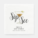 Search for sip and see napkins Unique