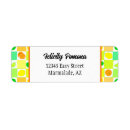 Search for lemon return address labels Pattern