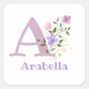 Search for floral name stickers Stylish