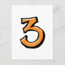 Search for number three cards Third