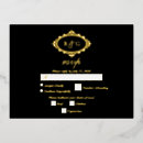 Search for wedding invitation postcards Gold foil