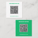 Search for promotional business cards Qr code