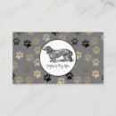 Search for paw print business cards Pattern