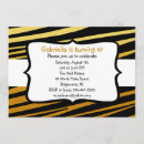 Search for tiger stripes invitations Trendy