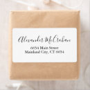 Search for business shipping labels Black and white