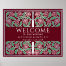 Search for silver welcome wedding signs Floral