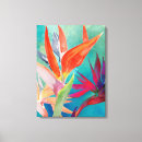 Search for bird of paradise canvas prints Floral