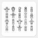 Search for native animals stickers Haida