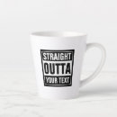Search for outta mugs Typography