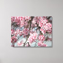 Search for pink cherry blossom canvas prints Floral
