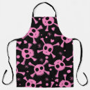 Search for girly skull aprons Pink