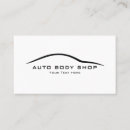 Search for body shop business cards Car detailing