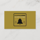 Search for alarm business cards Security