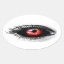 Search for scary eye stickers Red