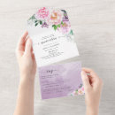 Search for folded quinceanera invitations Purple