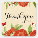 Search for red floral stickers Flower